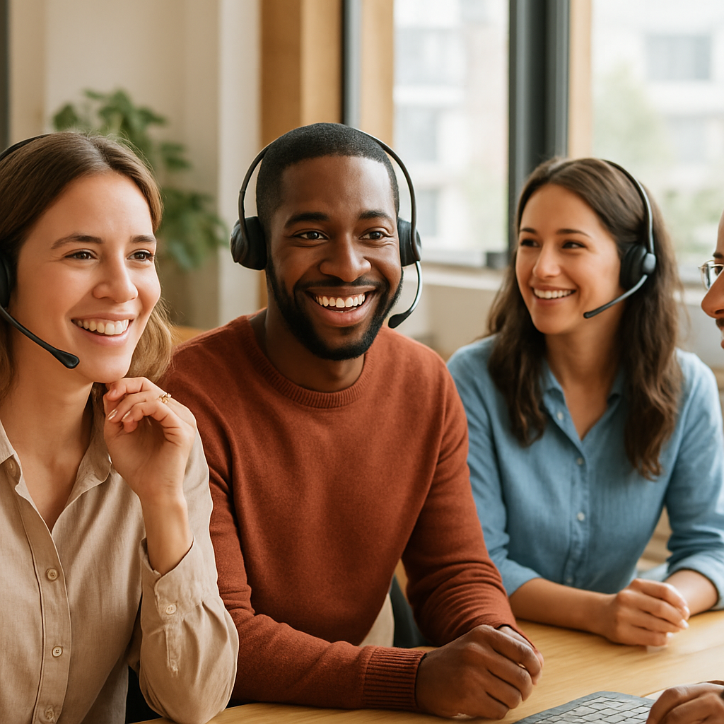 Modern CATI telephone interviewing centre operated by GDCC